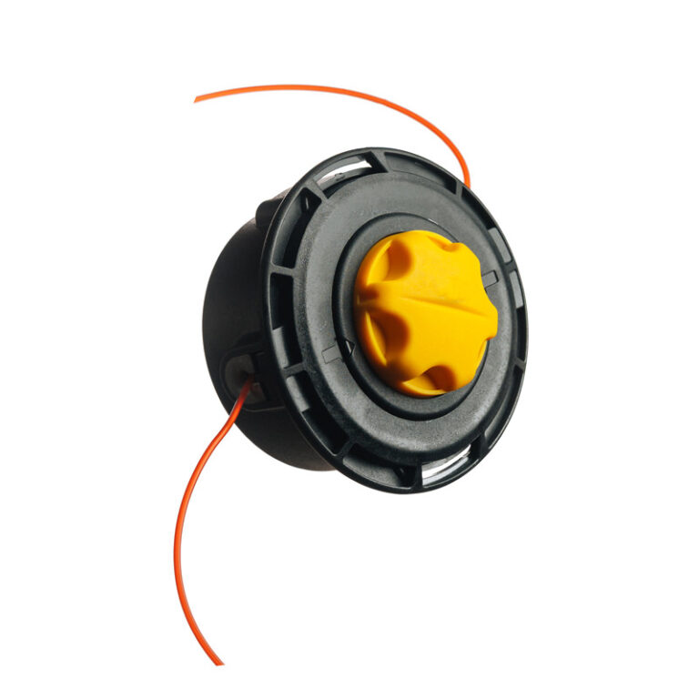 Cap tambur motocoasa cu buton galben