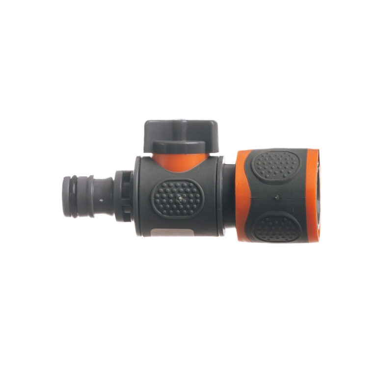 Conector furtun apa cu robinet, 1/2"