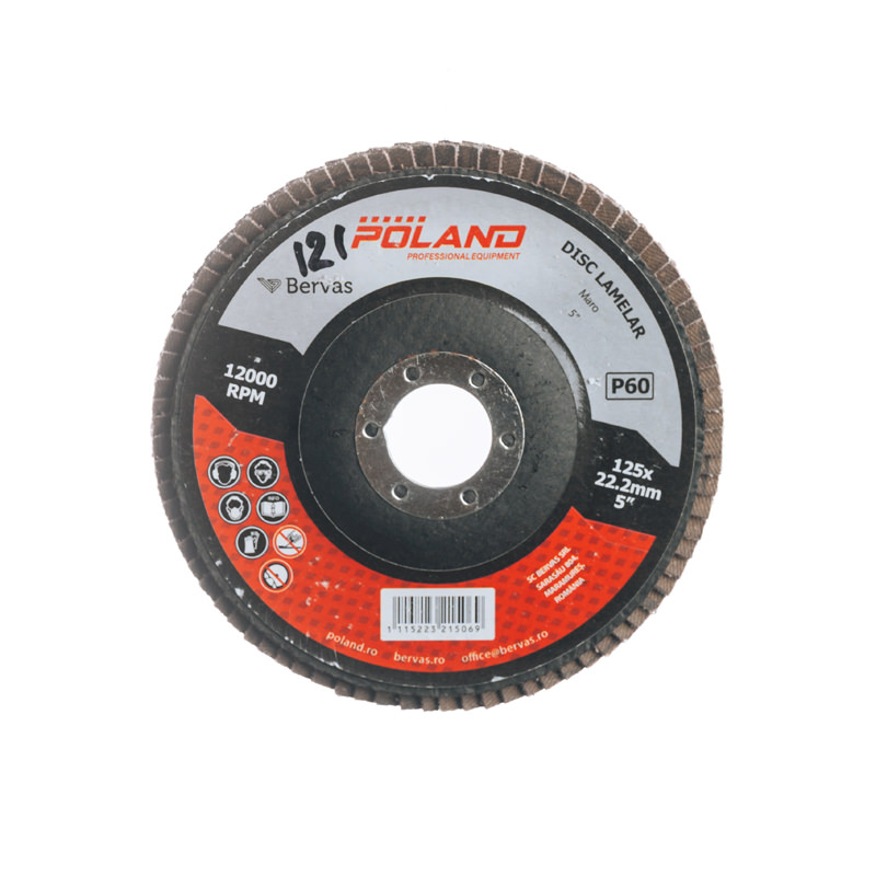 Disc lamelar frontal