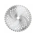 Disc pentru motocoasa ondulat, 40 dinti,cu vidia, 255 mm x 25.4 mm - imagine 2