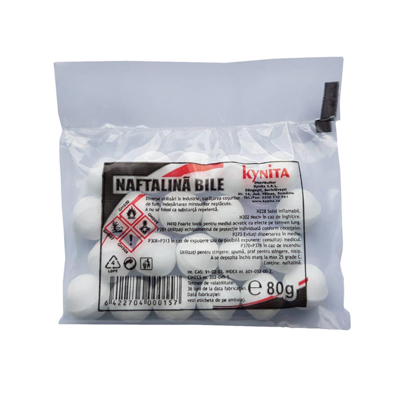 Naftalina bile, 80 gr