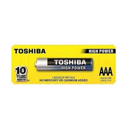 Baterii alcaline Toshiba AAA LR03