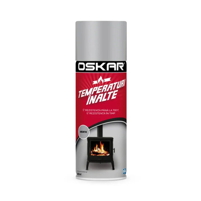 Spray vopsea acrilica, Oskar temperaturi inalte