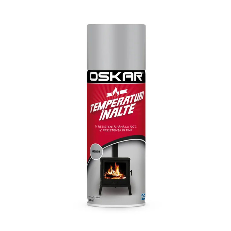 Spray vopsea acrilica, Oskar temperaturi inalte
