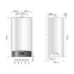Centrala termica pe gaz prin condensare, Ariston Clas One 24, Wi-Fi - imagine 2