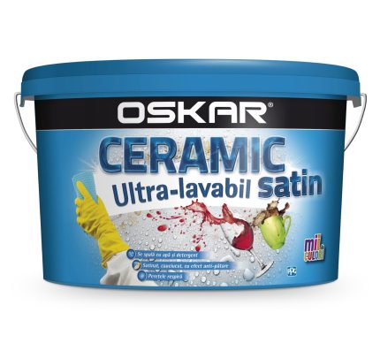Vopsea ultralavabila, Oskar Ceramic satinat