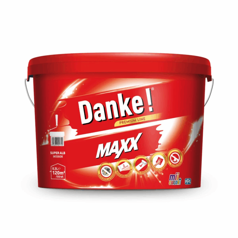 Vopsea lavabila interior, Danke Maxx, alba