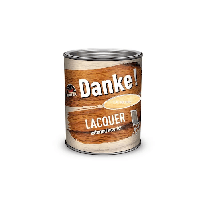 Lac pentru lemn 2 in 1, Danke, natur
