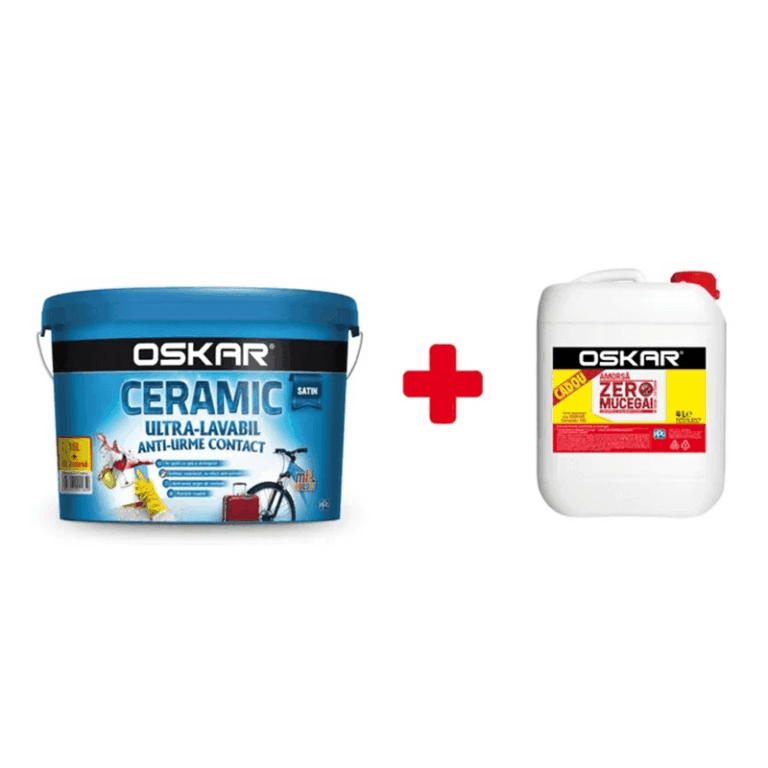 Vopsea ultralavabila, Oskar Ceramic satinat