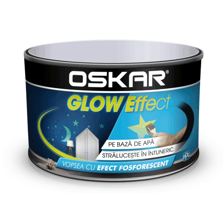 Vopsea lac cu efect fosforescent Oskar