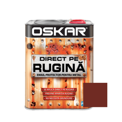 Vopsea alchidica Direct pe rugina Oskar