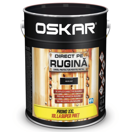 Vopsea alchidica Direct pe rugina Oskar
