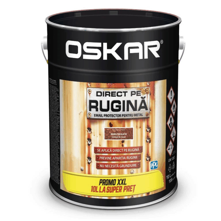 Vopsea alchidica Direct pe rugina Oskar