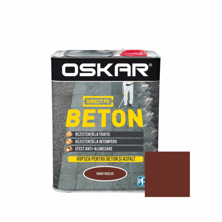 Vopsea alchidica Oskar direct pe beton