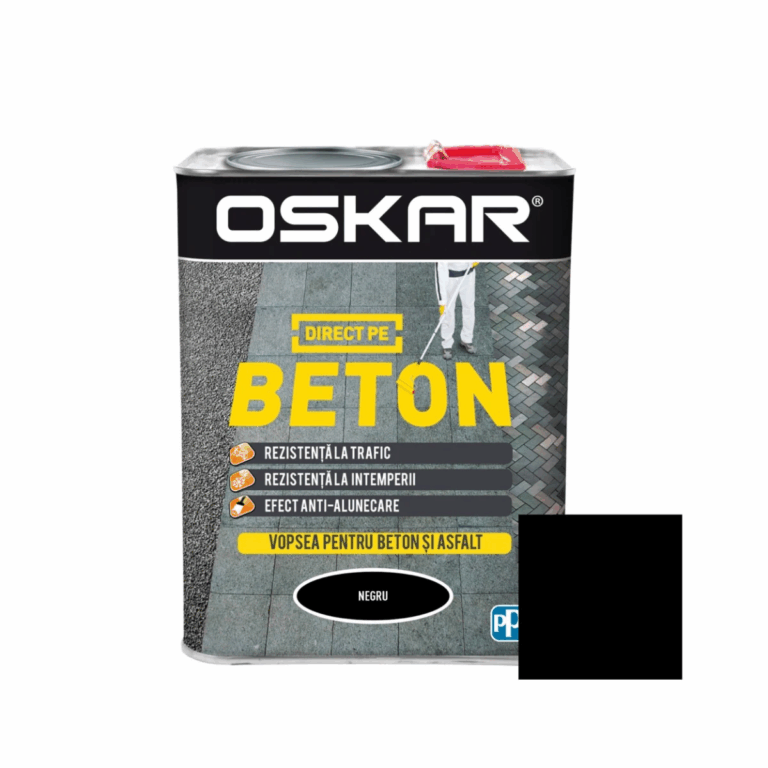 Vopsea alchidica Oskar direct pe beton
