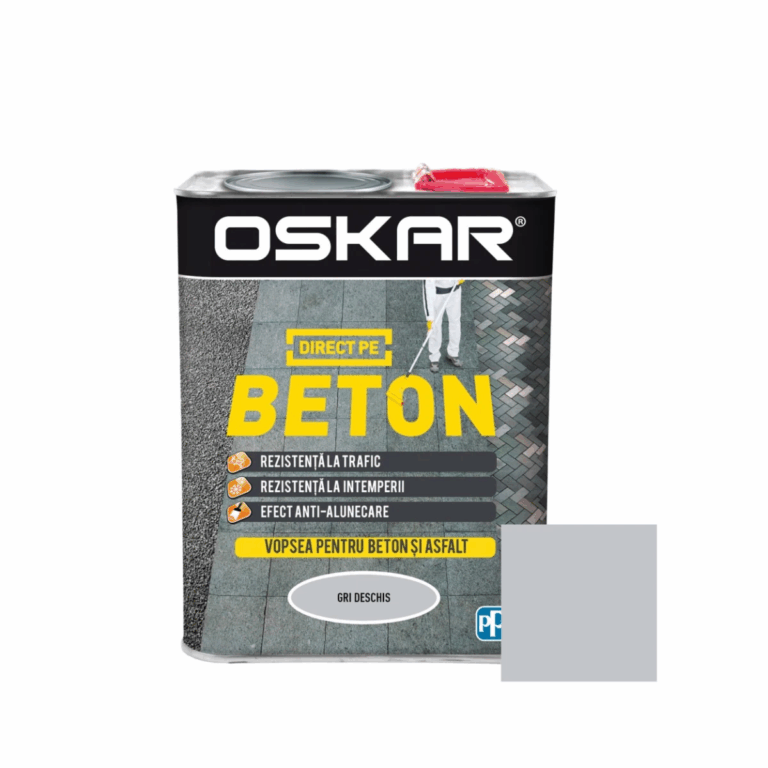 Vopsea alchidica Oskar direct pe beton