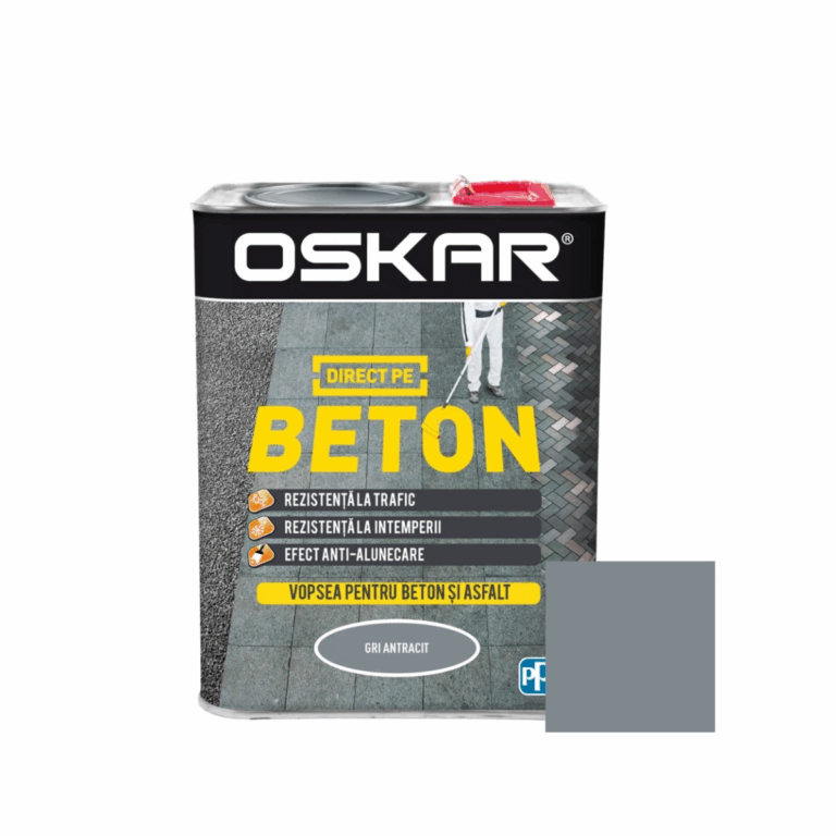 Vopsea alchidica Oskar direct pe beton