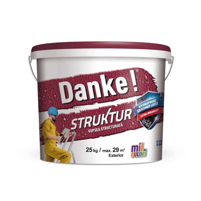 Tencuiala decorativa siliconica Danke