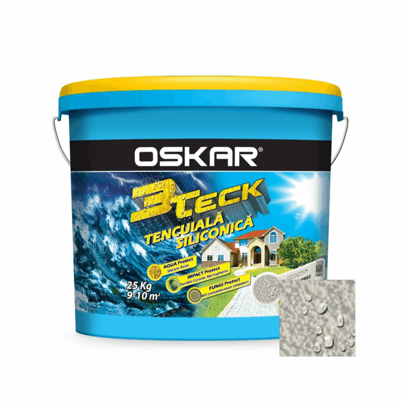 Tencuiala decorativa siliconica Oskar 3Teck