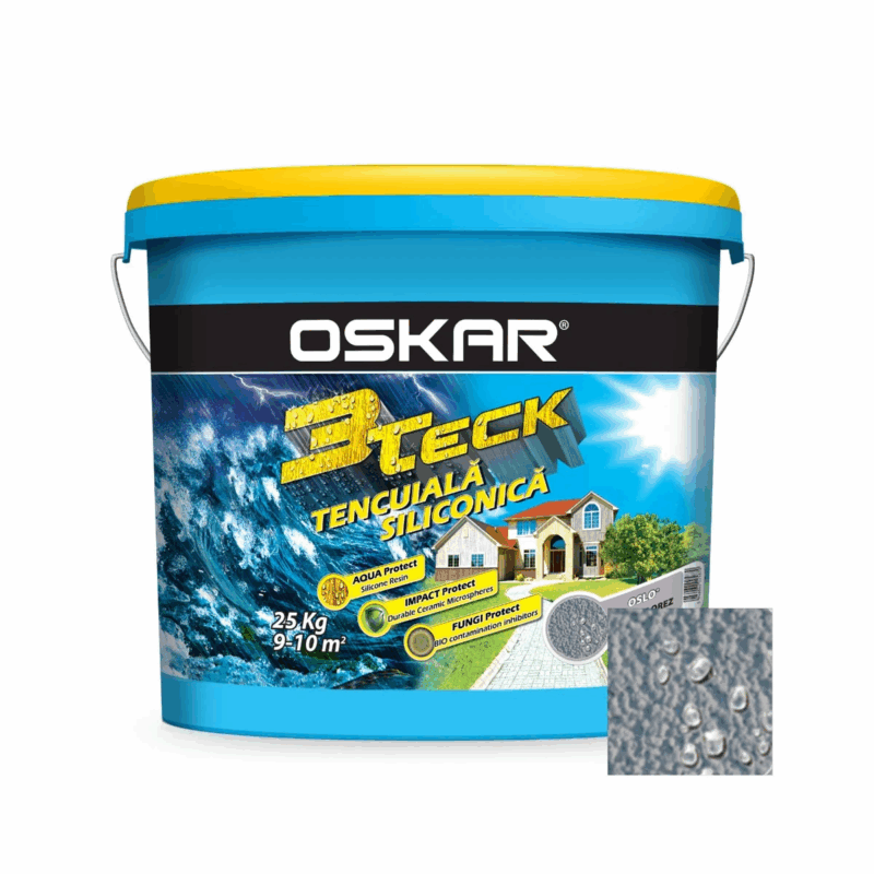 Tencuiala decorativa siliconica Oskar 3Teck