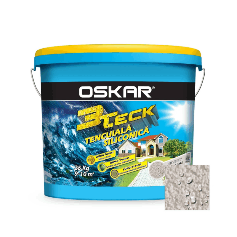 Tencuiala decorativa siliconica Oskar 3Teck