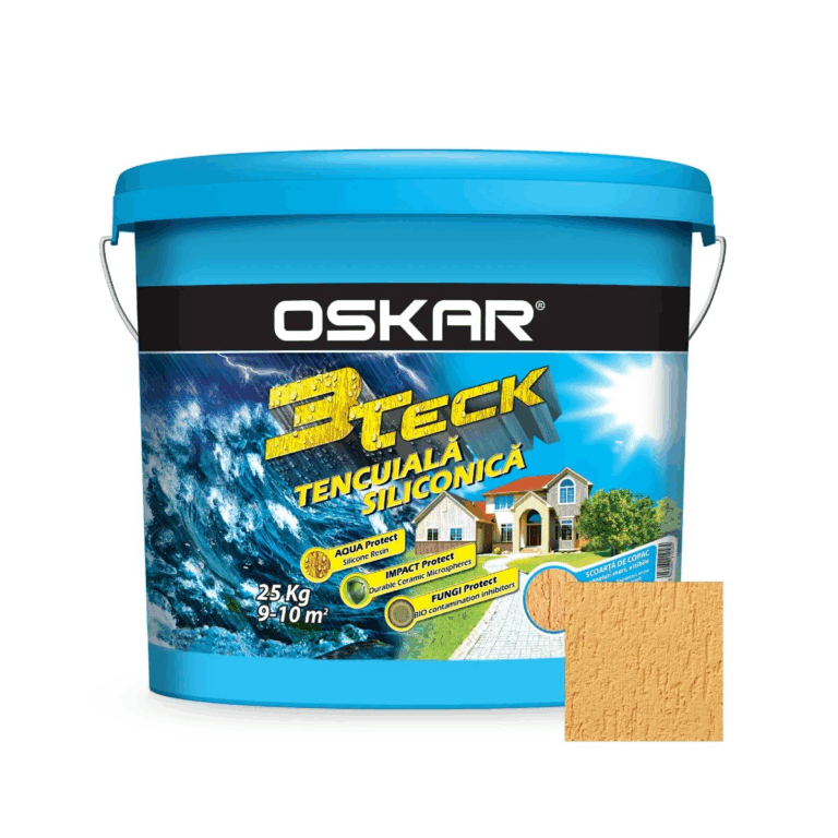 Tencuiala decorativa siliconica Oskar 3Teck