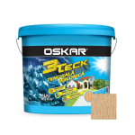 Tencuiala decorativa siliconica Oskar 3Teck, aspect scoarta de copac