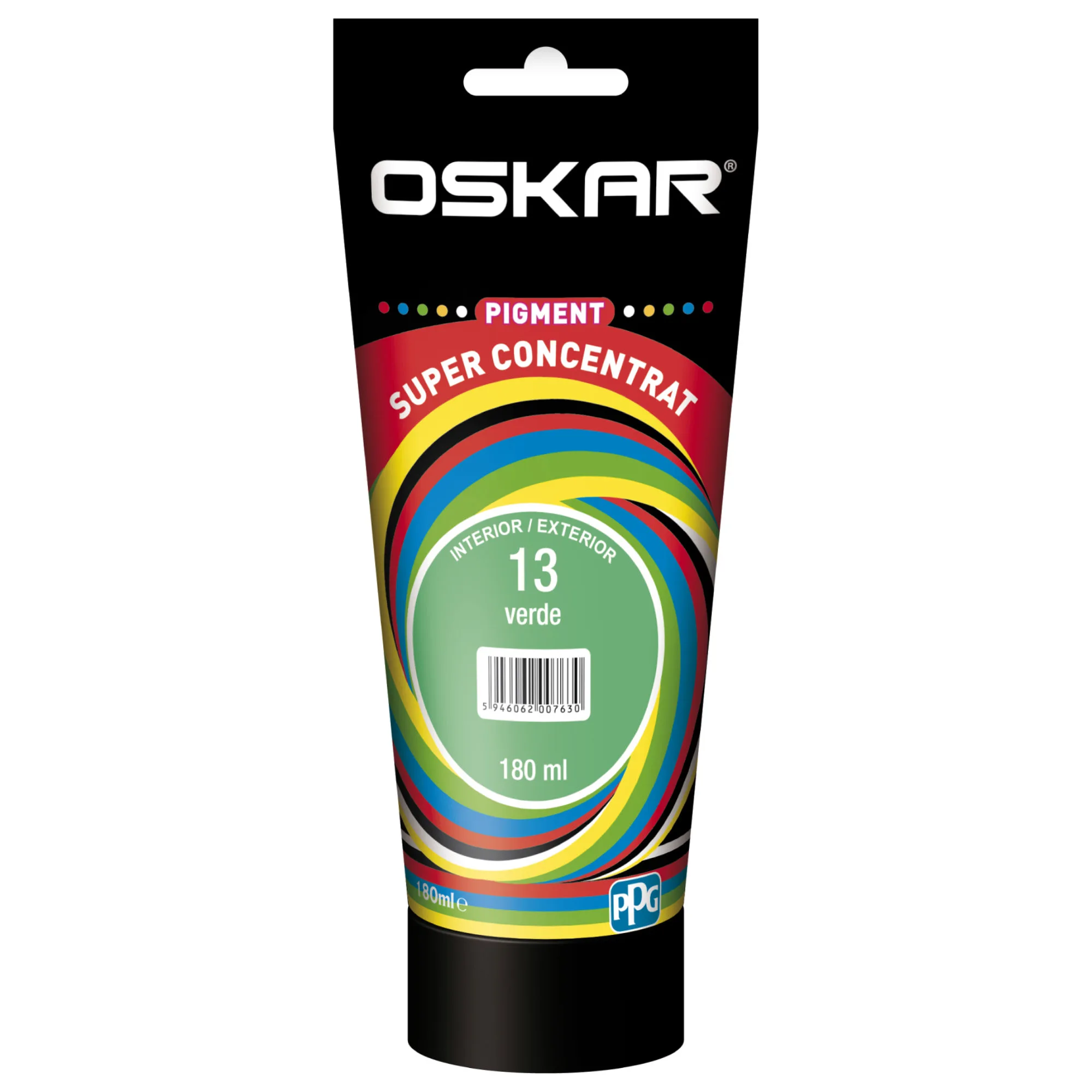 nr 16 Pigment Oskar, pentru vopsea lavabila, verde