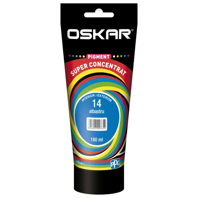 Pigment Oskar, pentru vopsea lavabila, albastru,