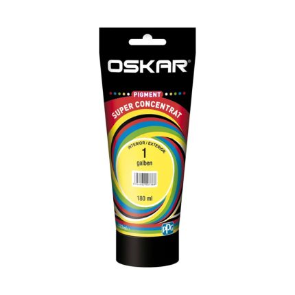 Pigment Oskar, pentru vopsea lavabila, galben