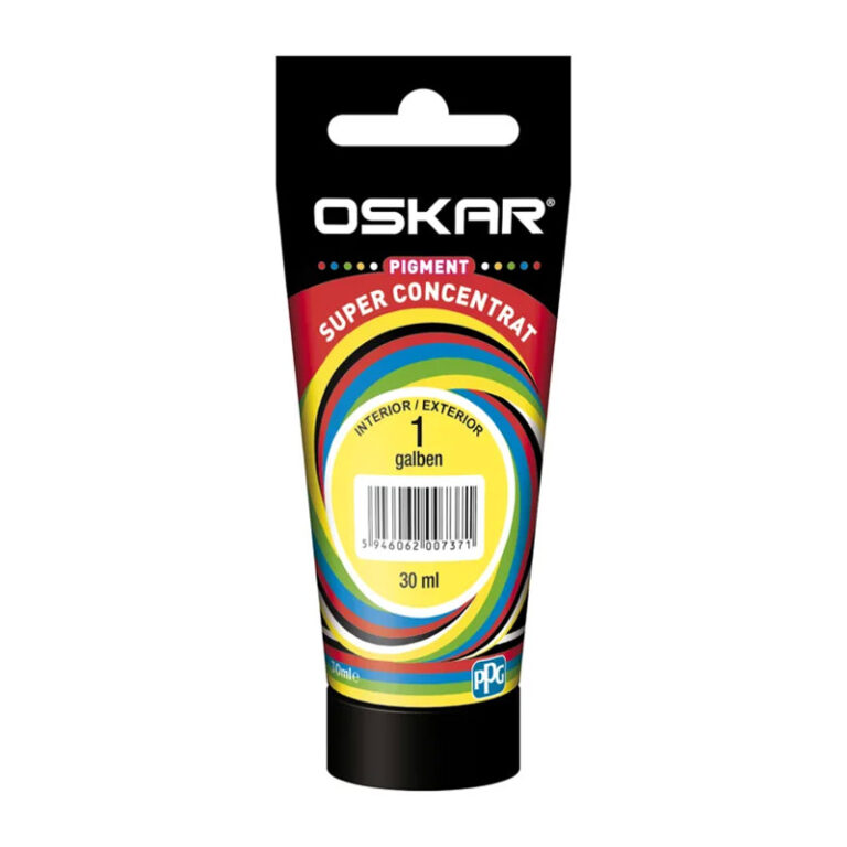 Pigment Oskar, pentru vopsea lavabila, galben