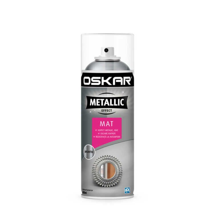 Spray email acrilic, Oskar Metallic effect