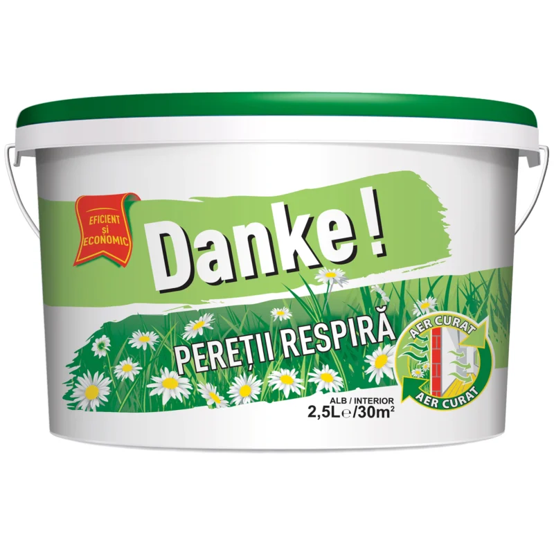 Vopsea lavabila interior, Danke