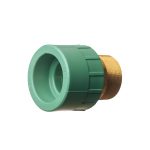 Mufa PPR, D 63 mm , 2", filet exterior, verde, IFN - imagine 2