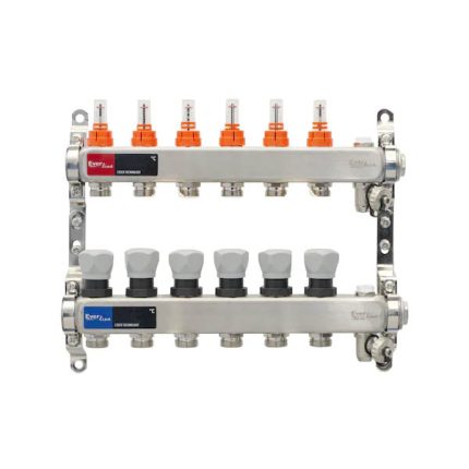 Distribuitor incalzire pardoseala, 1″, 9 cai