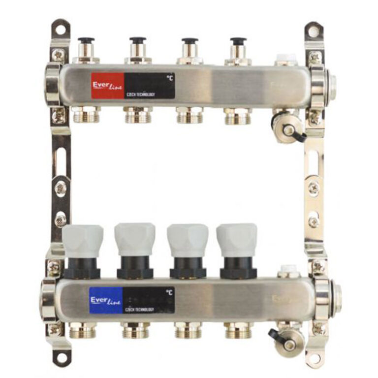 Kit distribuitor calorifere, 1″-3/4, 4 cai