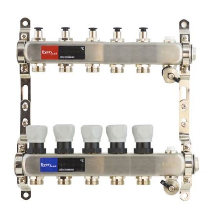 Kit distribuitor calorifere, 1″-3/4, 5 cai