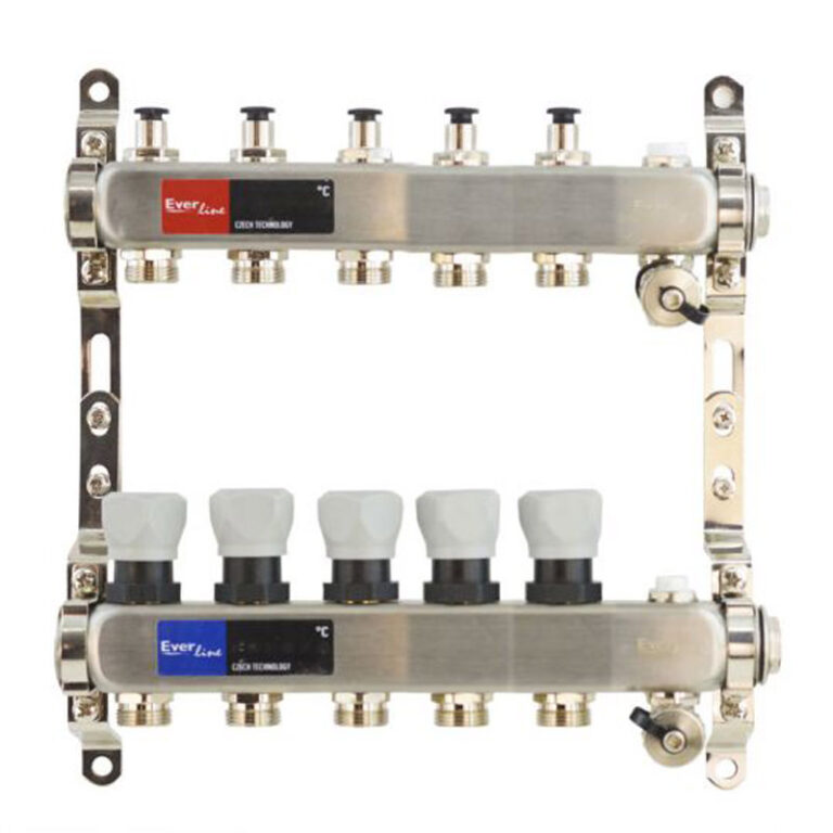 Kit distribuitor calorifere, 1″-3/4, 5 cai