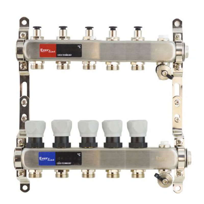 Kit distribuitor calorifere, 1″-3/4, 5 cai