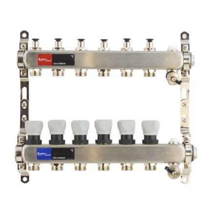 Kit distribuitor calorifere, 1″-3/4, 6 cai