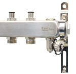 Kit distribuitor calorifere, 1"-3/4, 8 cai, cu robinet termostatic, robinet micrometric, aerisitoare, Ermetiq - imagine 2