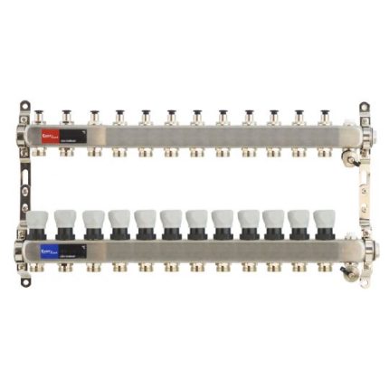 Kit distribuitor calorifere, 1"-3/4, 12 cai