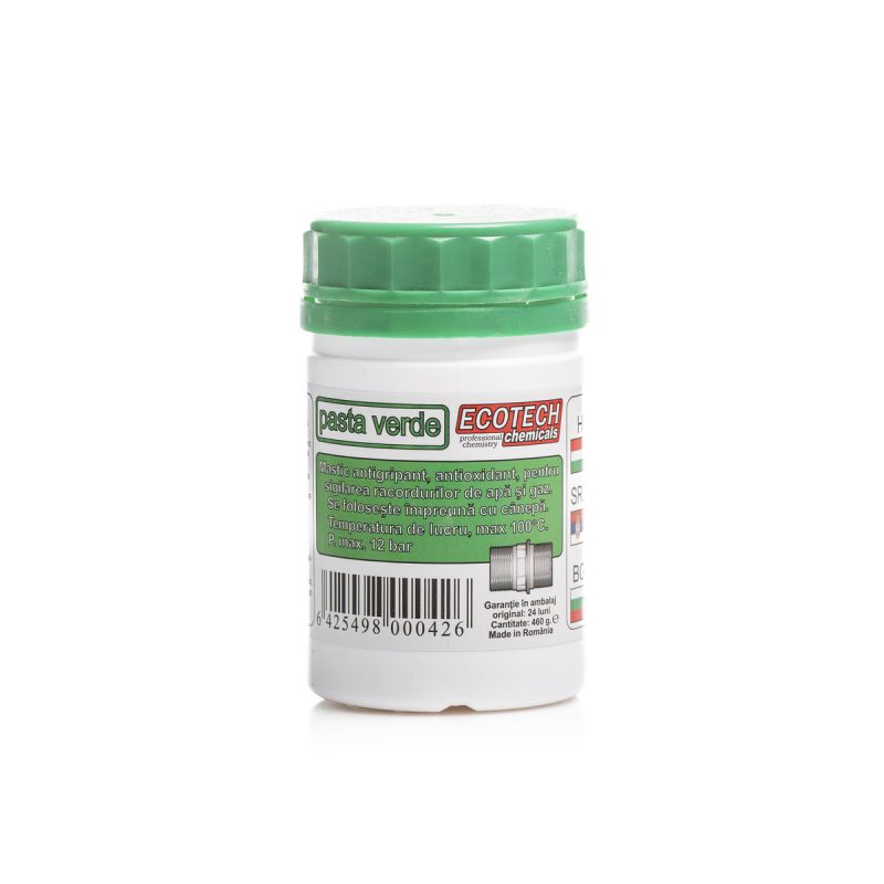 Pasta etansanta, verde
