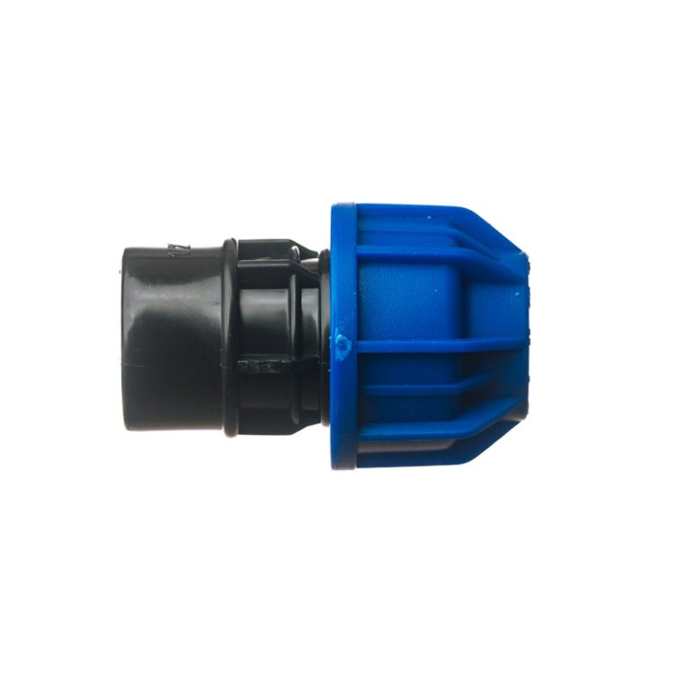 Mufa compresiune PEHD, D 63 mm x 2″