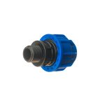 Mufa compresiune PEHD, D 40 mm x 1-1/4", filet exterior - imagine 2