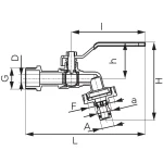 Robinet alama, 3/4″