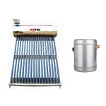Panou solar, presurizat, boiler inox, tuburi vidate, cu flotor inox 150L, Sontec CPS - imagine 2