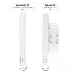 Termostat inteligent, Wi-Fi, control ZigBee, reincarcabil, SQ610RF, Salus Quantum - imagine 3