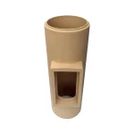 Cos de fum ceramic, racord 90 grade, D 200 mm, L 6 m, Rondo, Schiedel - imagine 5