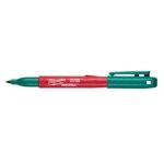 Marker permanent, cu varf fin, verde, INKZALL™, Milwaukee - imagine 2